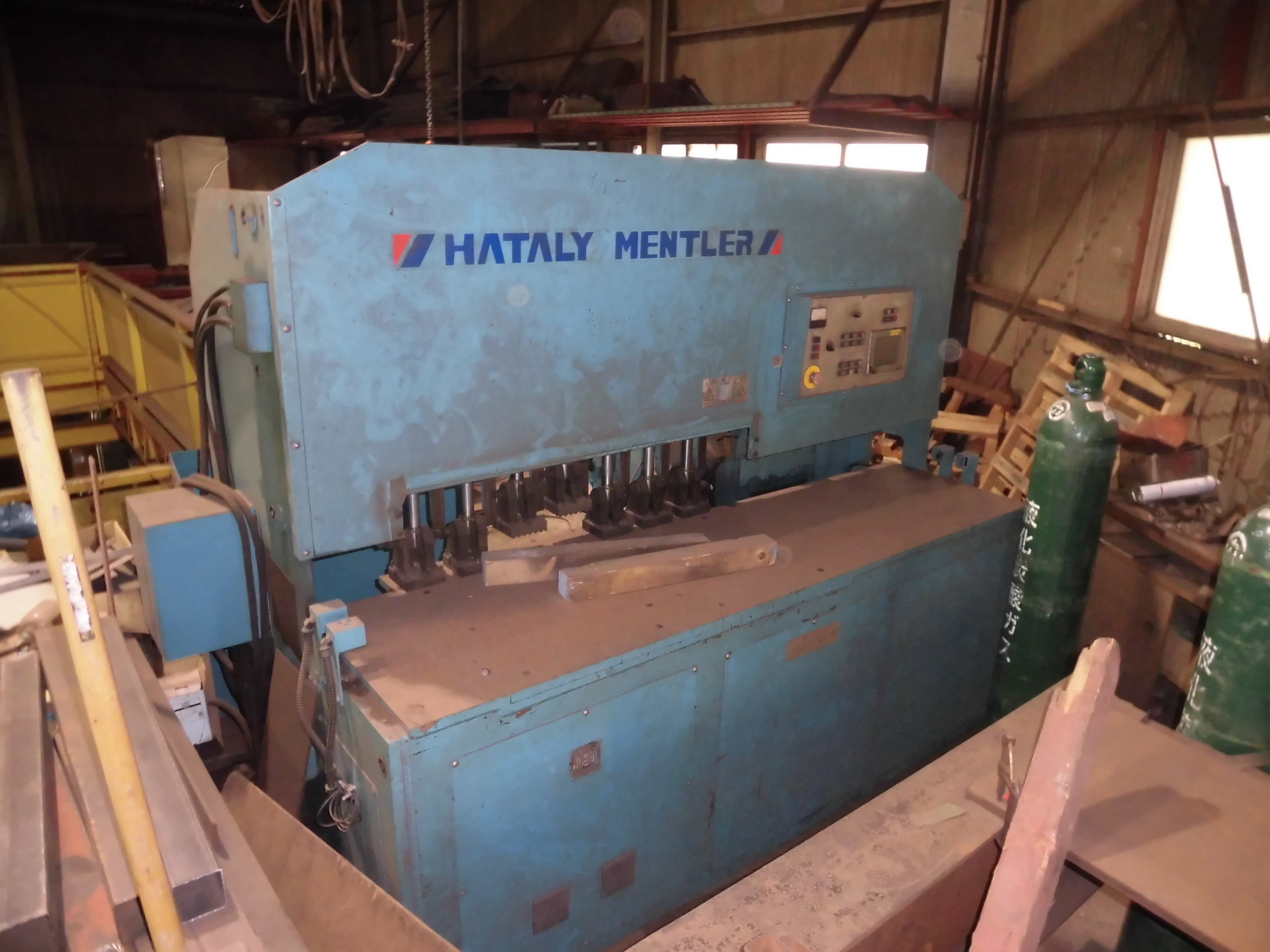 平板鋼　開先加工機